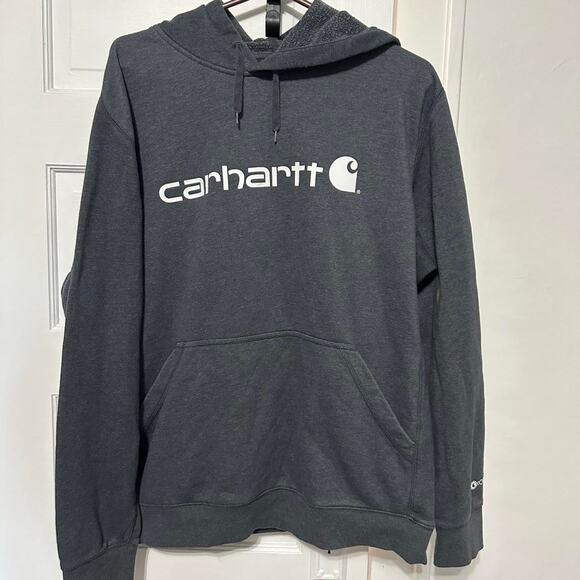Grey carhartt hoodie - Picture 1 of 4